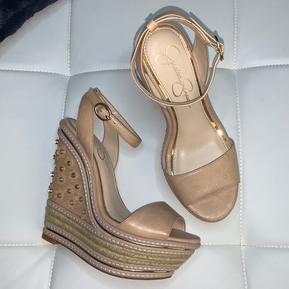 Jessica Simpson Shoes - Jessica Simpson | Floral Wedge Sandals